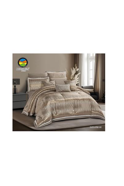 PROMISE ARIA Jacquard King Size 9 Piece Quilt