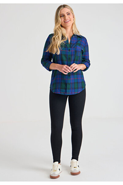 DELDNM Dark Women Jean Black Skinny material elastic Pantaloni cu picioare în...