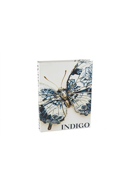 Mikasa Moor Indigo Book Box 29X22X4Cm