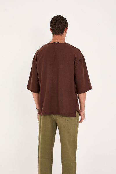 No Way Ανδρικό μπλουζάκι Fakir Sleeve Oversize