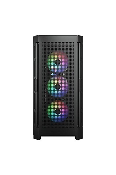 Cougar Carcasă Duoface PRO RGB Middle Tower (Negru)
