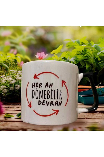 GameFruy Any Moment Can Turn Devran Double Sided Printed Mug - Ceramic Tea, Coffee Gift Cup