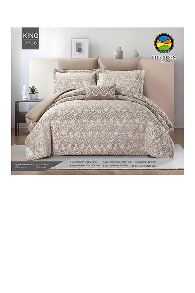 PROMISE Bluegreen Jacquard King Duvet
