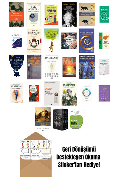 TÜRKİYE İŞ BANKASI KÜLTÜR YAYINLARI En Çok Okunan Bilim Kitapları 27 Kitap Set