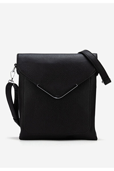 B T Shoes Τσάντα ωμου Pinadia Μαύρα