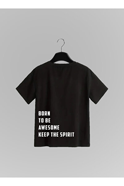 haha Tricou unisex cu imprimeu pe spate