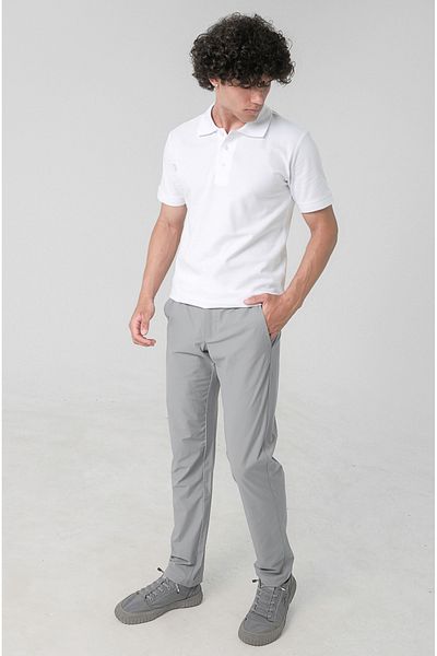 Longberg Men's Belted Elastic Jogger Sports Pants