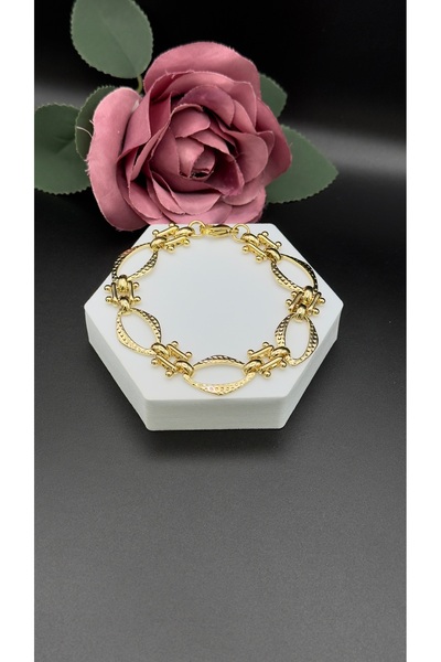 XUPING JEWELRY Büyük Halka Gold Bileklik