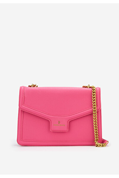 B T Shoes Ružové ramenní kabelka Lorynda