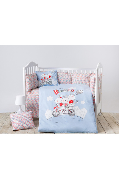 Kikka Boo Lenjerie patut cu 5 piese type 5 Bunnies