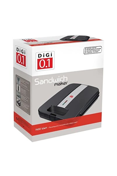 divendi-ro Grill, stainless steel, power 1400W, black