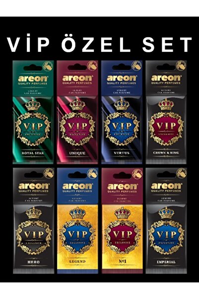 Areon VİP Özel Seri 8'li Set Aracını Sevenlere Özel