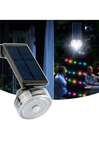 gaman YD-2333 Güneş Enerjili 8 Metre RGB Peri Led + Hareket Sensörlü Solar La...