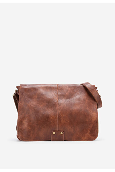 B T Shoes Hnedé ramenní kabelka Selona