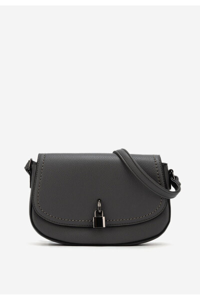 B T Shoes Τσάντα ωμου Arieonna γκρι