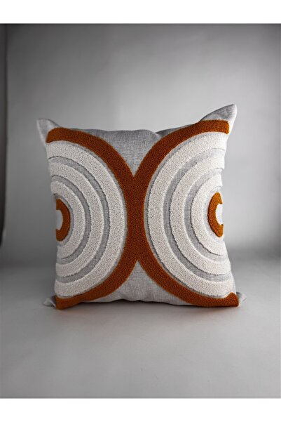 Mrs.Gugar Husă pentru pernă cu model brodat la mașină PUN02– 43x43 cm