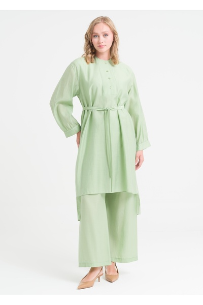 Armağan Asymmetrical Crew Neck Tunic