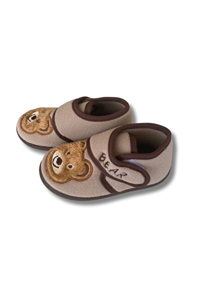 SOYLU Μαλακό κεντημένο παντελόνι για αγόρια καφέ