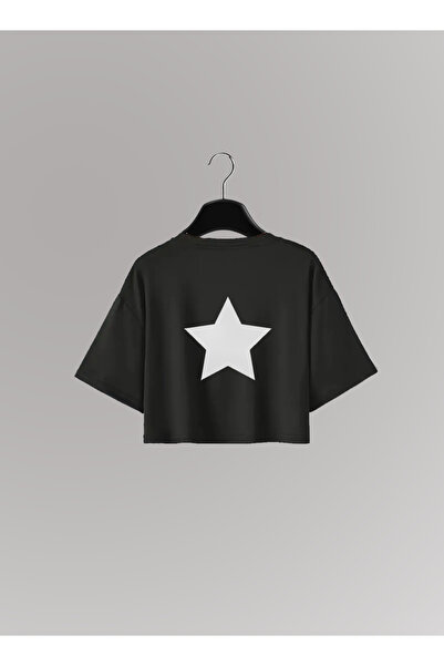 haha Γυναικείο T-shirt με στάμπα στην πλάτη