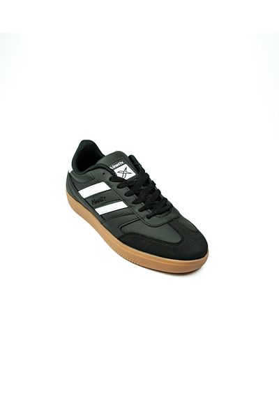Kinetix Rudow Pu 5Pr Black Unisex Sneaker