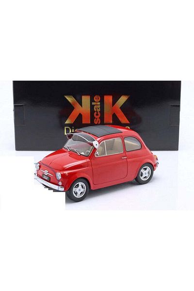 KK Scale Fiat 500 F 1968 Custom Red - 1/12 KK-Scale