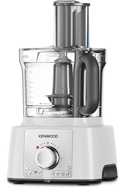 Kenwood Food Processor 1000W Multi-Functional With 3 Stainless Steel Disks, Blender, Grinder Mill, J