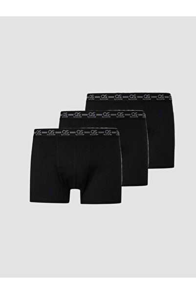 QS by s.Oliver Q/S by s.Oliver Underwear men's Set of 3 pairs of boxers, Black