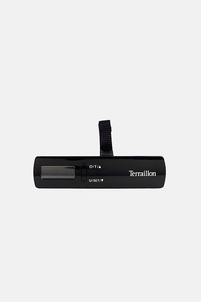 TERRAILLON Electronic Luggage Scale, Black