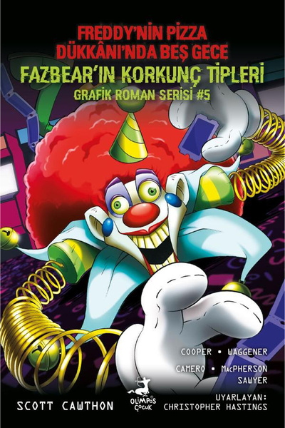 Olimpos Yayınları Fazbear'in Korkunç Tipleri Grafik Roman Serisi 5