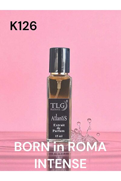 TLG TLGK126e015 Valentno Donna Born In Roma Intense Extrait Kadın Parfümü, 15...