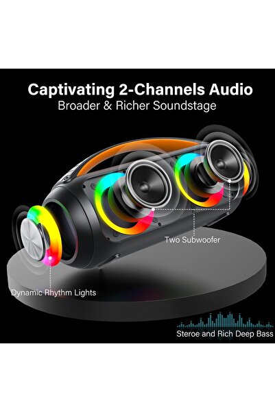 JYX مكبرات صوت بلوتوث محمولة D16