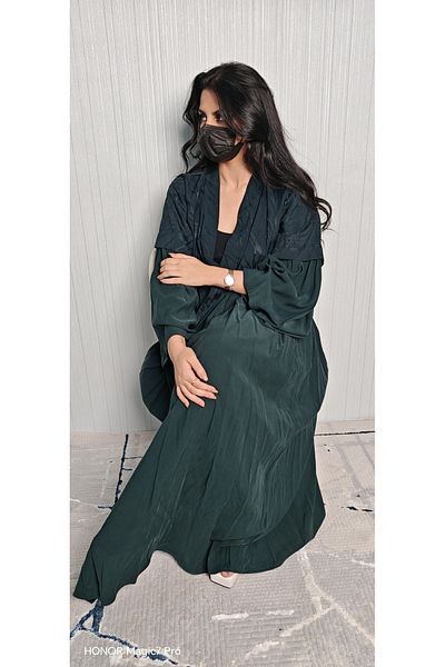 Elegance and beauty Summer abaya jacquard with Japanese silk