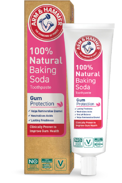 Arm&Hammer Pasta de dinti Gum Protection 100% Backing Soda, 3bucati 75ml