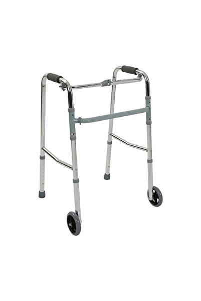Baymedikal Alüminyum Tekerlekli Yürüteç | Sağlam Hafif Tasarımıyla Yaşlılar İ...
