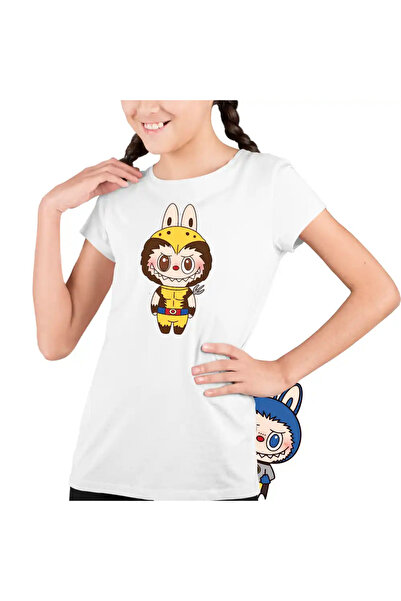 OEM Tricou Copii Fete Labubu Wolverine