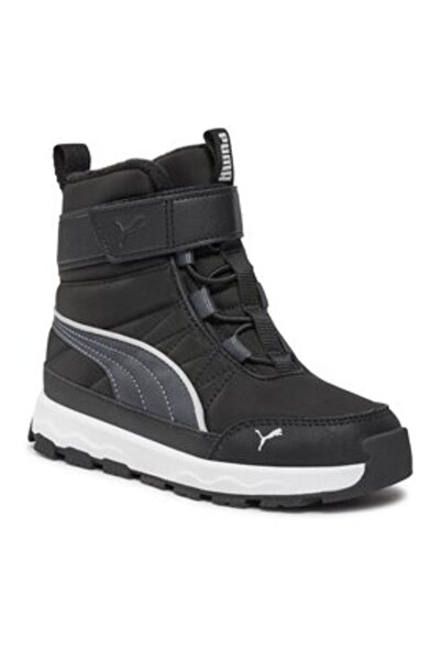 Puma Unisex Child Snow Boots 392645 Black