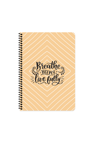 KESKİN COLOR Keskin Color 16.5 X 22.5 Lined Spiral Notebook – Coffee