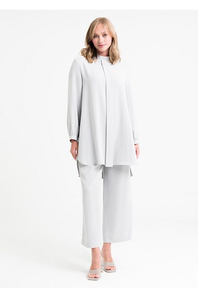 Armağan Judge Collar Asymmetrical Tunic