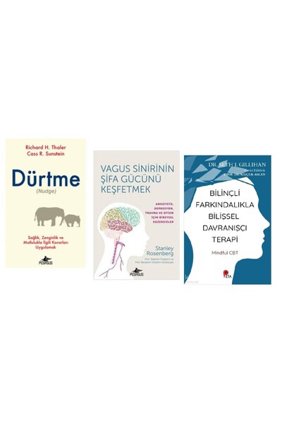 Destek Yayınları Set Dürtme - Vagus Sinirinin Şifa Gücünü Keşfetmek - Bilinçl...