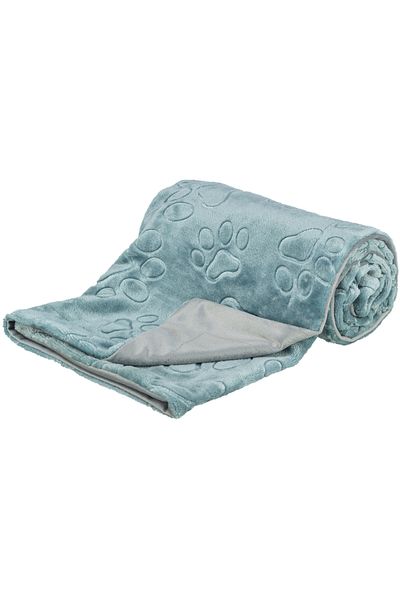 Trixie Barry Blanket, Soft, 150x100cm, Blue/Grey, 376005