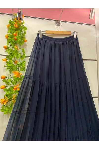 edu collection Багатошарова шифонова спідниця на підкладці