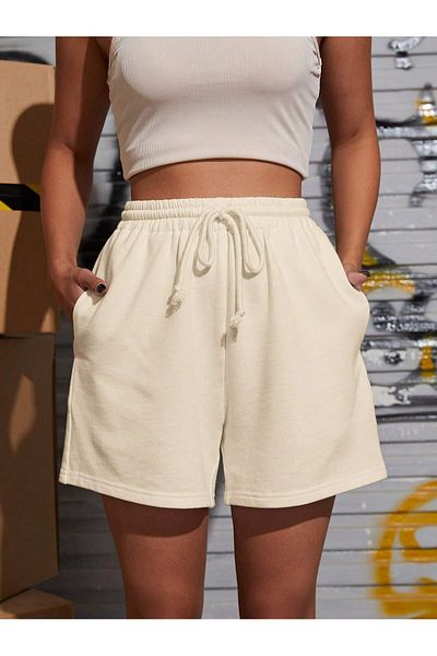 Gollinger Women's Short Shorts Pocket Combed Cotton Shorts