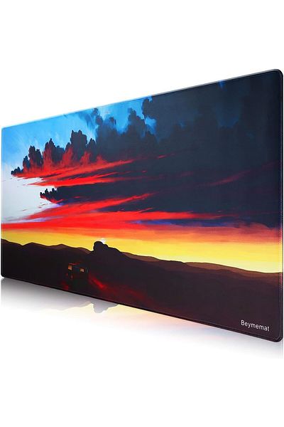 Beymemat Mousepad Beymemat, rubber, multicolor, 40 x 90 cm