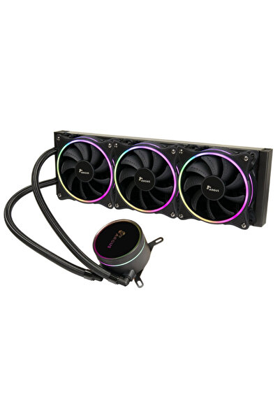 Inter-Tech Cooler procesor cu lichid Iceman LC-360 iluminare aRGB