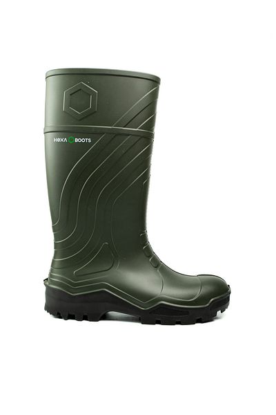 BABALİ Hexa Boots 9000 Men's Polyurethane Long Boots Khaki