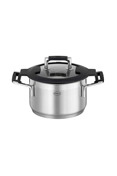 rösle Oală de gătit cu capac, oțel inoxidabil, 1,9 litri, Rosle, Silence Pro