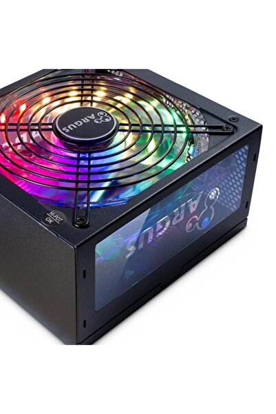 Inter-Tech Sursa Argus RGB-500 II, 500 W, iluminare RGB
