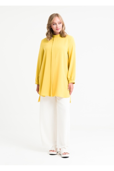 Armağan Judge Collar Asymmetrical Tunic