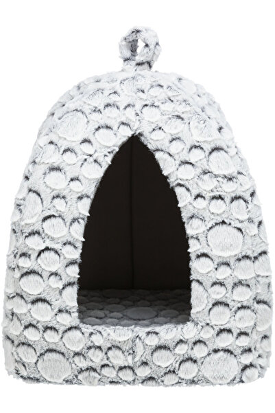 Trixie Culcus Iglu, Mila, 32 - 42 - 32 cm, Alb-Gri, 38980