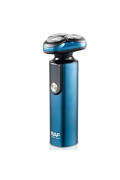divendi-ro Aparat de ras electric, RAF R4017, 3W, IPX7, 360°, încărcare USB, afișaj digital, 4x14cm, albastru
